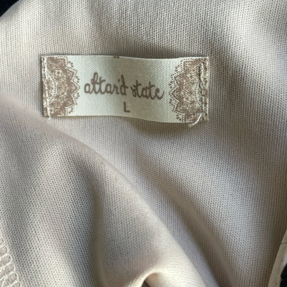 Altar'd State Elegant Black Lace Long Sleeve Dress - Picture 3 of 5